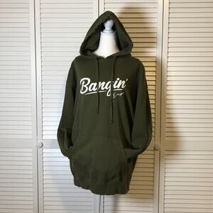 Bangin’ Empire Houston Astros Green Long Sleeve Hoodie Sweatshirt XL